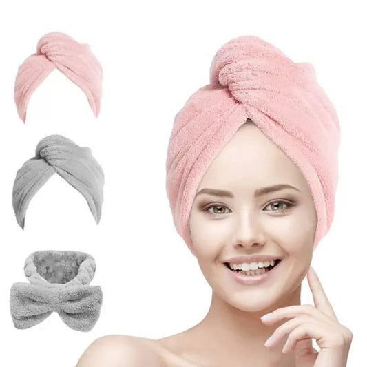 Microfiber Hair Towel Wrap