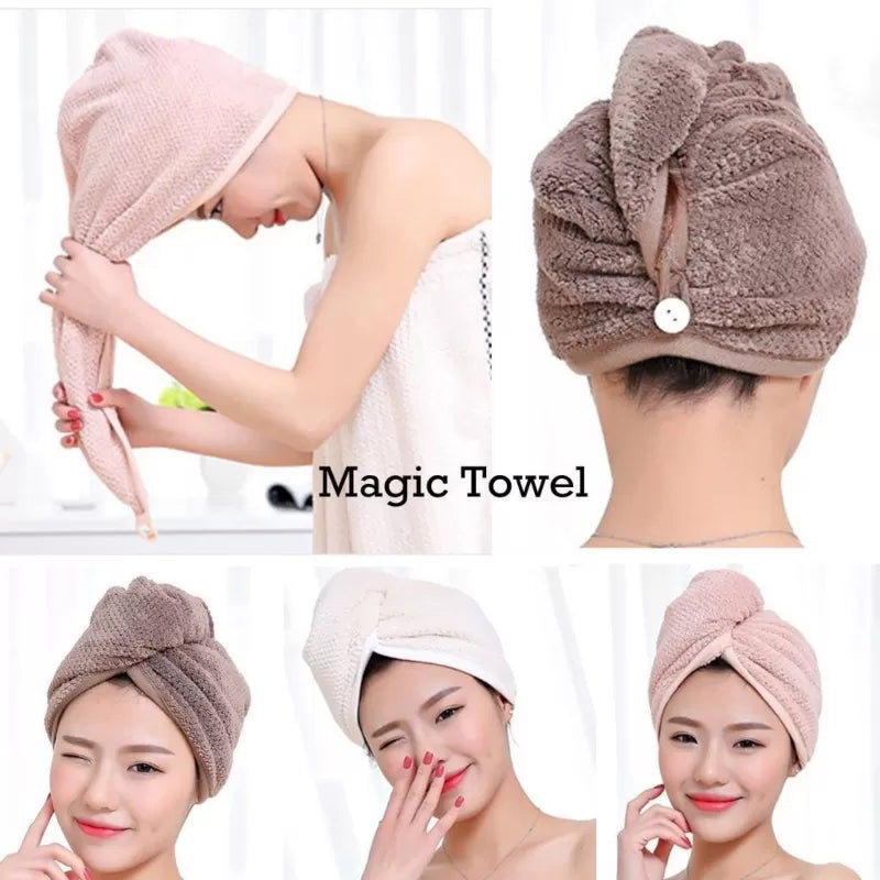 Microfiber Hair Towel Wrap